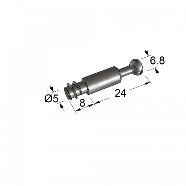 CONNECTING BOLT / D.5 B24 L8